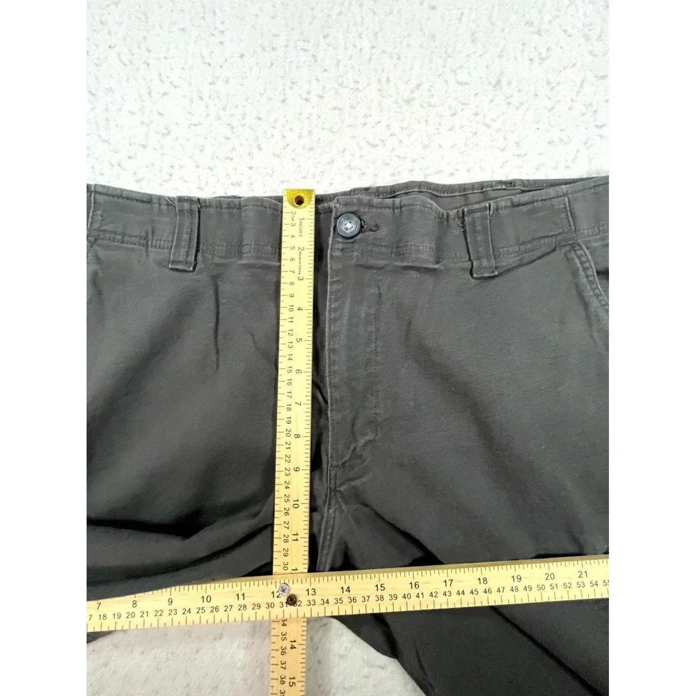 Lee Extreme Motion Cargo Pants Mens 40x32 Gray Comfort Regular Fit Straight Leg